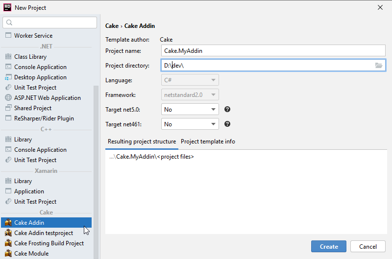 Run configurations